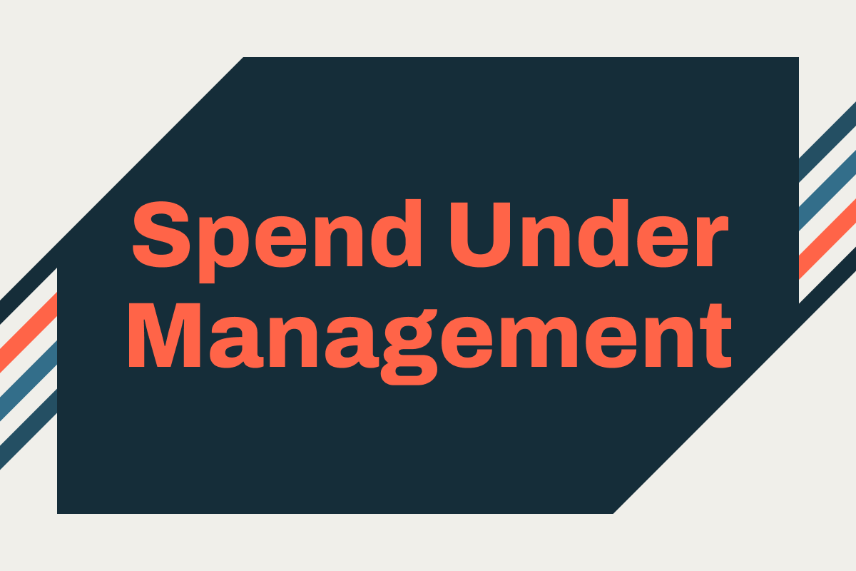 Spend Under Management