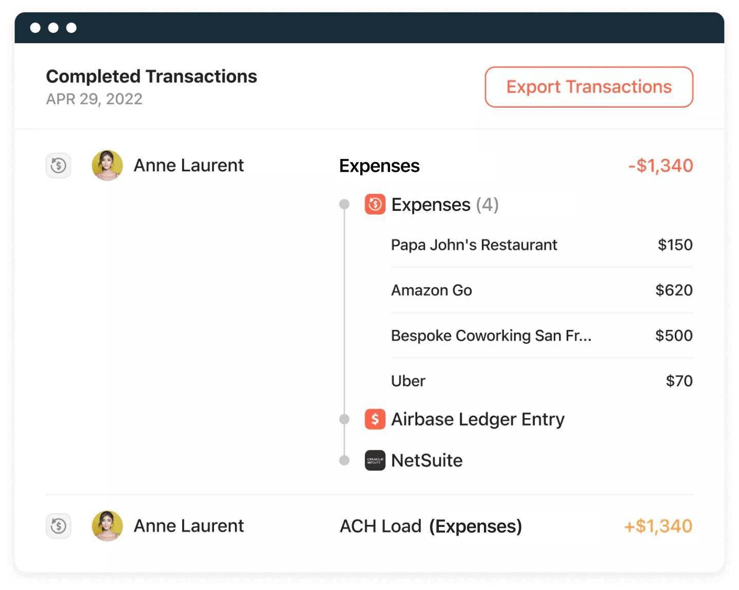 Screenshot of Airbase audit trail Screenshot of Airbase audit trail