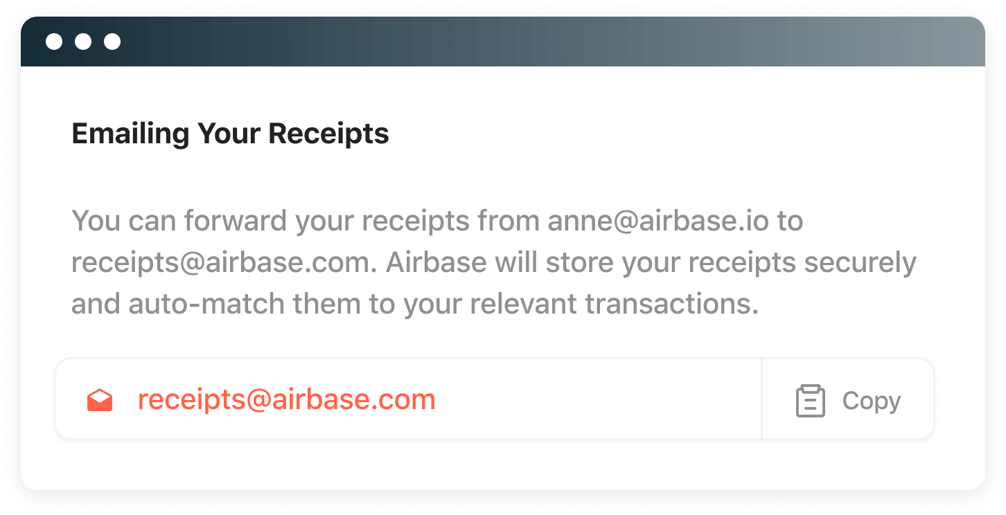 email-receipts receipt inbox