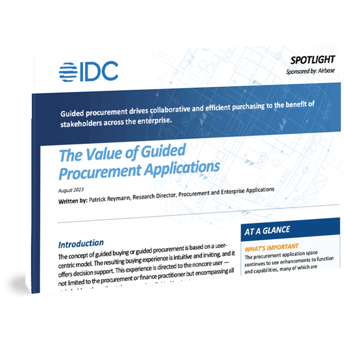 IDC Analyst Report Cover IDC Analyst Report Cover
