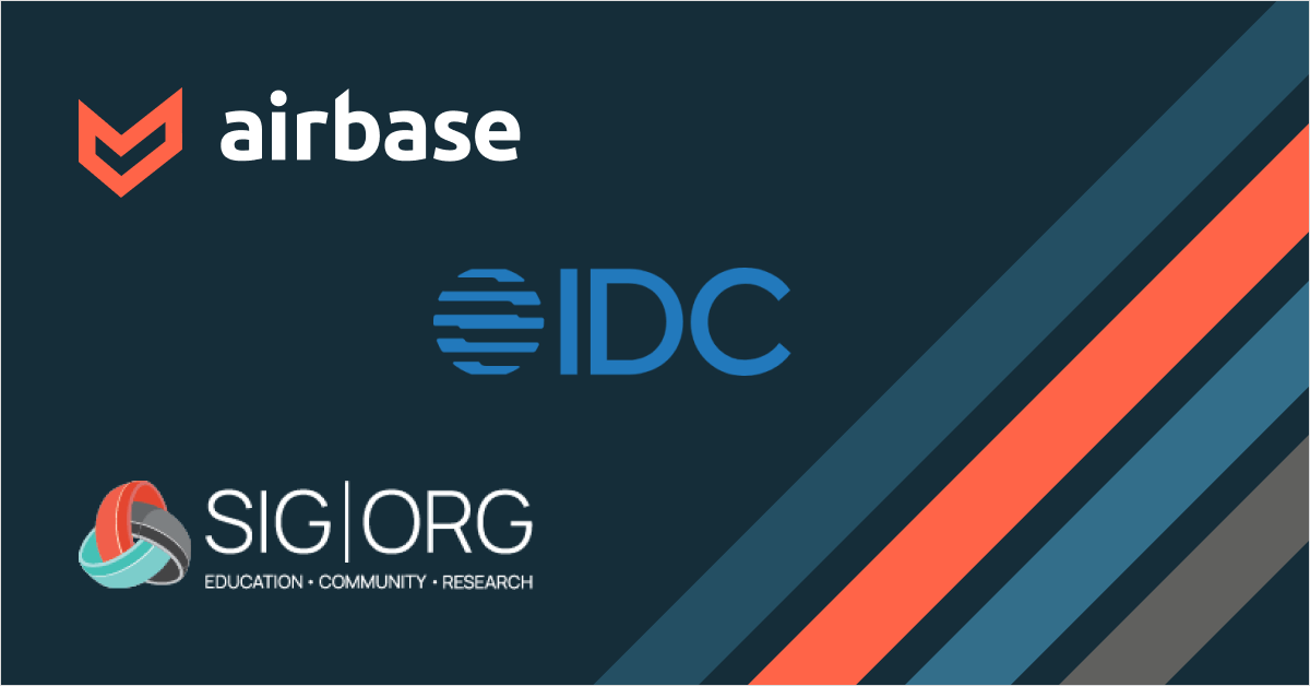 Airbase, IDC and Sig Org logos